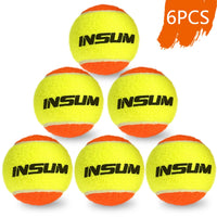 Beach Tennis Ball 2/6/16/25Pcs ITF Approved Stage 2 Sand Court Balls for Beach Tennis50% Low Compression for Beginners PET Dog - Buy online at  Vibe In Cart.