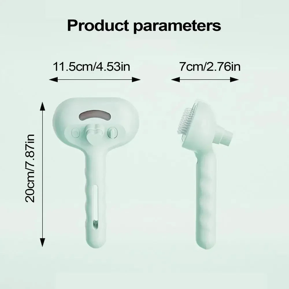 Pet Spray Hair Comb Pet Hair Remover Cleaning Brush Cats Grooming Dog Accessories Tools Dematting Water Mist Humidifier Comb - Buy online at  Vibe In Cart.