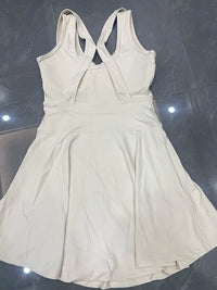 Tennis Dress Female Sleeveless Sport Suits Training Running Fitness Short Skorts Golf Badminton Tracksuits Padded Yoga Skirts - Buy online at  Vibe In Cart.