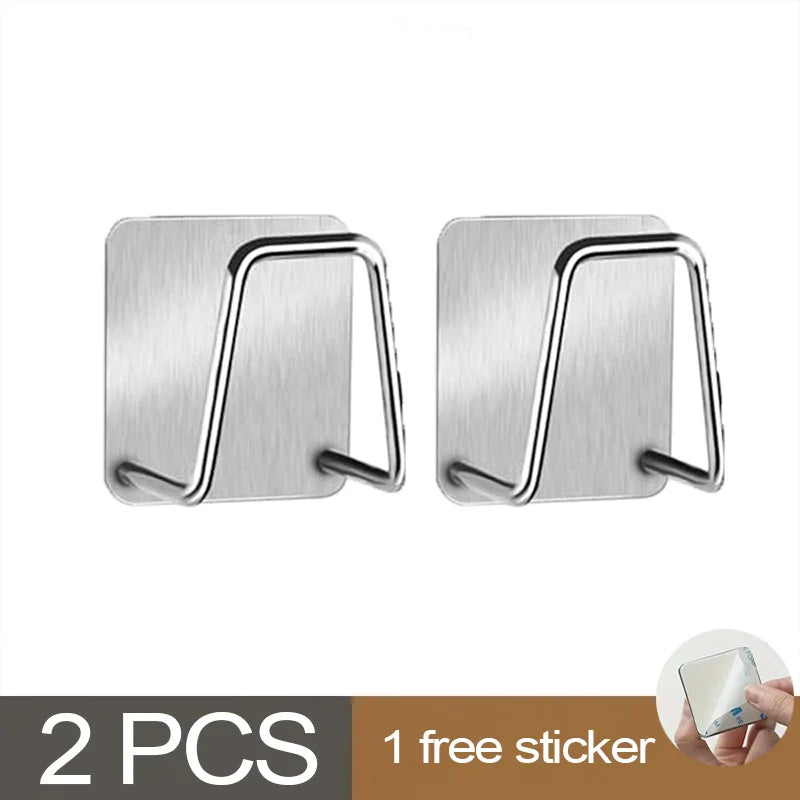 Kitchen Sponge Holder Sink Sponge Rack Stainless Steel Sponges Stand Drainer Sponges Sink Shelf for Knife Towel Holder Wall Hook - Buy online at  Vibe In Cart.