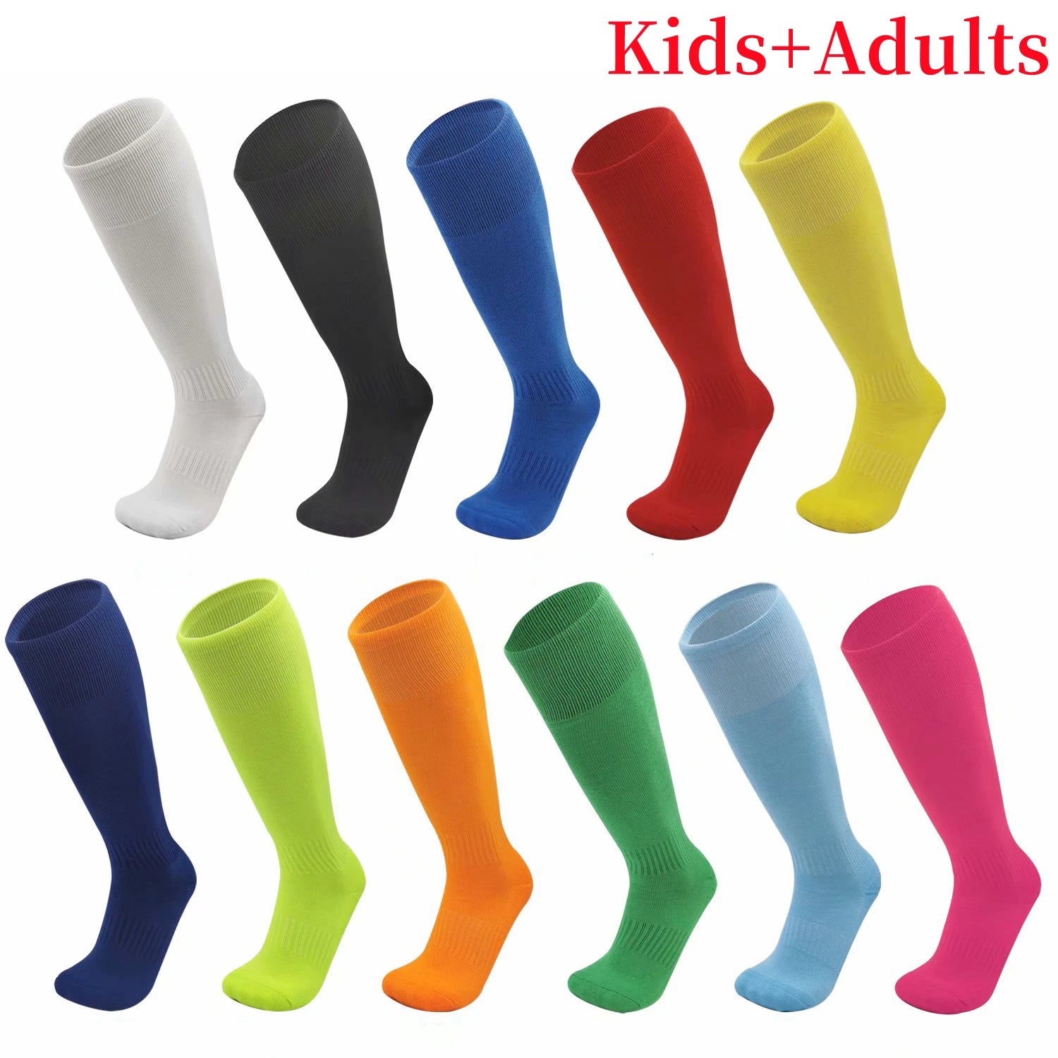 Football Soccer Socks Breathable Outdoor Sports Rugby Stockings Over Knee High Volleyball Baseball Hockey Kids Adults Long Socks - Buy online at  Vibe In Cart.