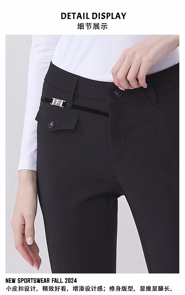Summer Golf Pants Women's Bell shaped Pants Breathable Quick drying Elastic Pants Golf Women's Ball Pants Clothes Set Women - Buy online at  Vibe In Cart.
