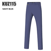 Full Length Men's Waterproof Warm Winter Golf Pants with Polyester Fleece