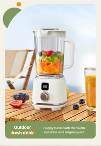 Multifunctional Electric Juicer with 10 Blades and 3000mAh Battery