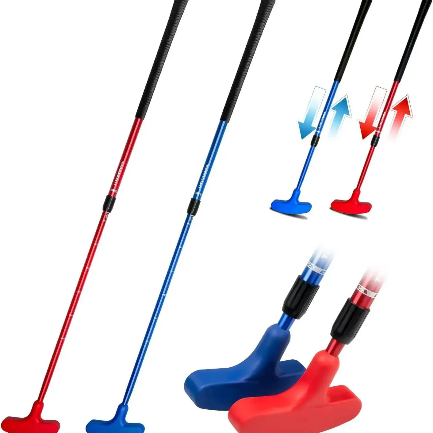 Golf Putters for Men and Women Two-Way Kids Putter Mini Golf Putter for Right or Left Handed Golfers Adjustable Length Golf Putt