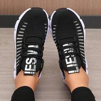 Women's Sports Shoes Mesh Lightweight Soft Sole Jogging Strap Breathable Fashion Sports Walking Casual Tennis Flat Shoes for Men - Buy online at  Vibe In Cart.