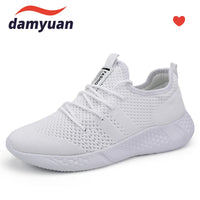 Men's Casual Sneakers Breathable Lace-Up Anti-Slip Shoes Size 39-50