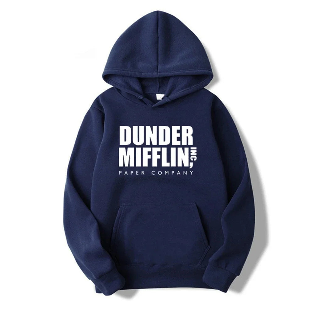 The Office Dunder Mufflin INC Paper Hoodie Dwight Schrute Sweatshirt  Men Women Hoodies Casual Pullover Hooded Sweater - Buy online at  Vibe In Cart.