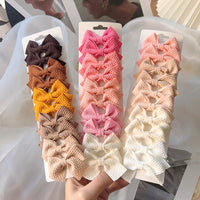 6/10Pcs/Set 2025 Fashion New Cute Ribbon Bowknot Hair Clips for Kids Handmade Baby Girls Hair Accessories - Buy online at  Vibe In Cart.