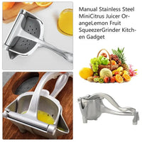 Aluminum Lemon Juicer Squeezer Manual Juicer Press Machine Household Fruit Clip Multifunctional Kitchen Accessorie - Buy online at  Vibe In Cart.