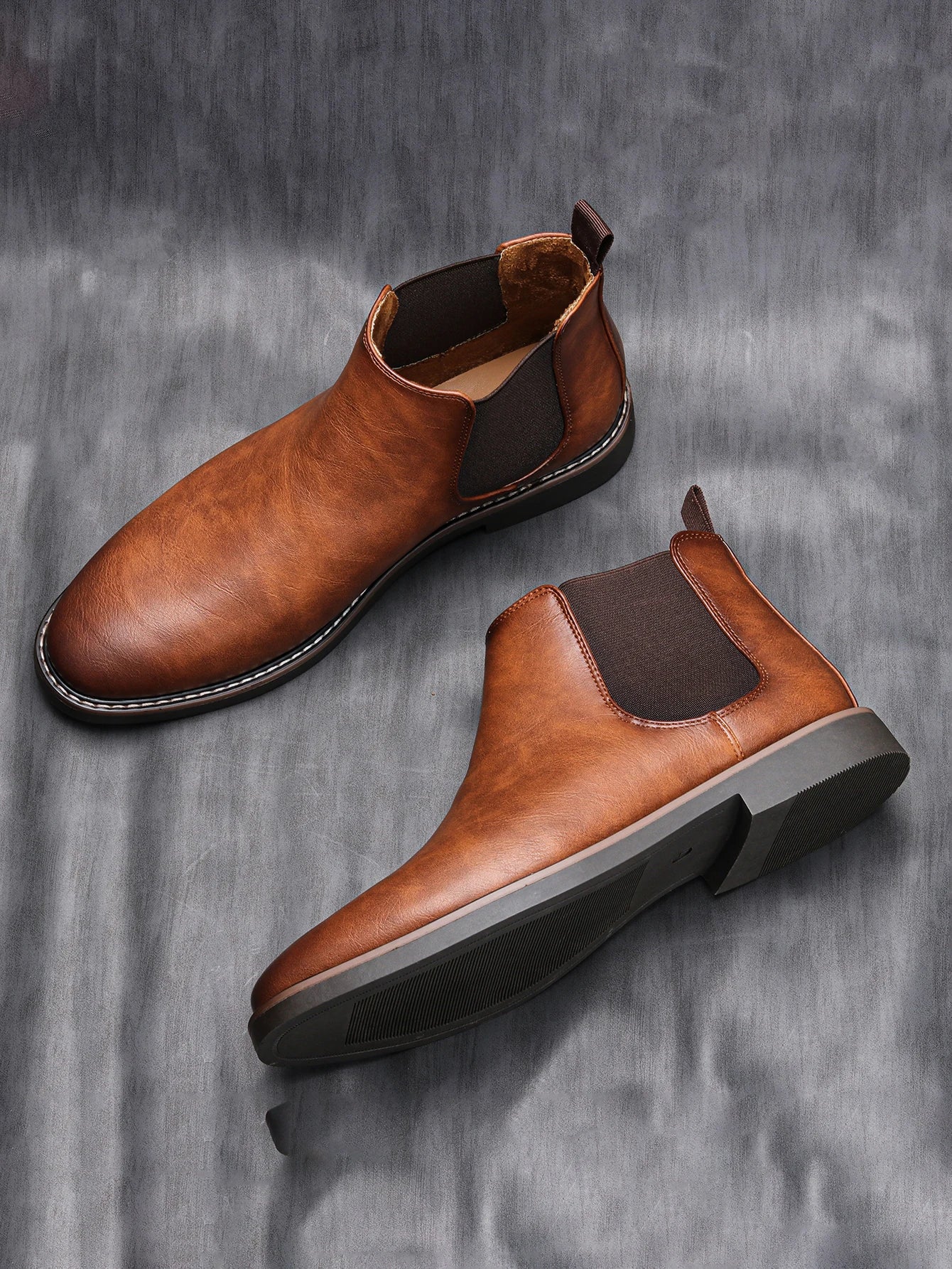 40~46 Men Chelsea Boots Brand Retro Comfortable Fashion Men Boots - Buy online at  Vibe In Cart.
