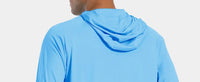 TACVASEN Sun Protection T-Shirts Mens Long Sleeve Hoodie Casual UV-Proof T-Shirts Breathable Lightweight Quick Dry T shirts Male - Buy online at  Vibe In Cart.
