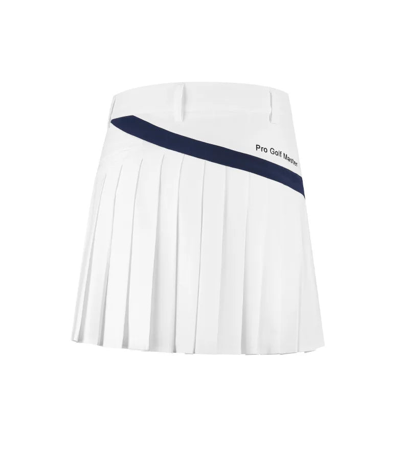 PGM Golf skirt for women‘s summer sports shorts with breathable base pants and a pleated QZ089