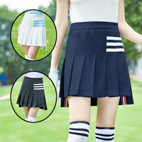 TTYGJ Golf Skirts for Women School Style Golf Clothing Versatile High Waist Skorts Ladies Anti-light Pleated Tennis Skirt XS-XL - Buy online at  Vibe In Cart.