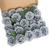 10~100pcs Rose Artificial Flowers Foam Fake Roses Wedding Bouquets Centerpieces Mothers Day Valentines Gifts Party Decoration - Buy online at  Vibe In Cart.