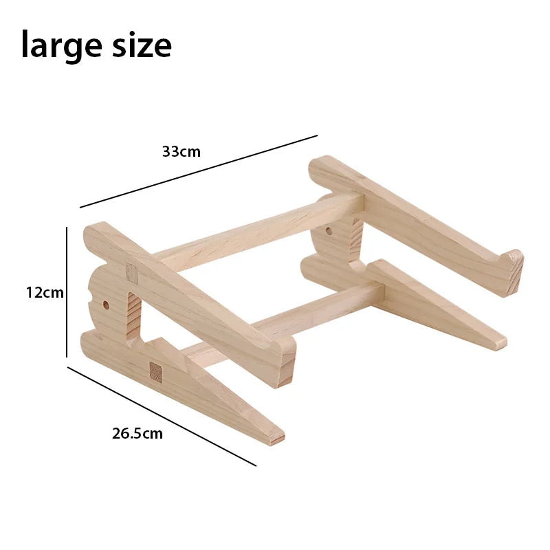 Laptop Stand with Removable Bracket and Cooling Base in ABS Plastic