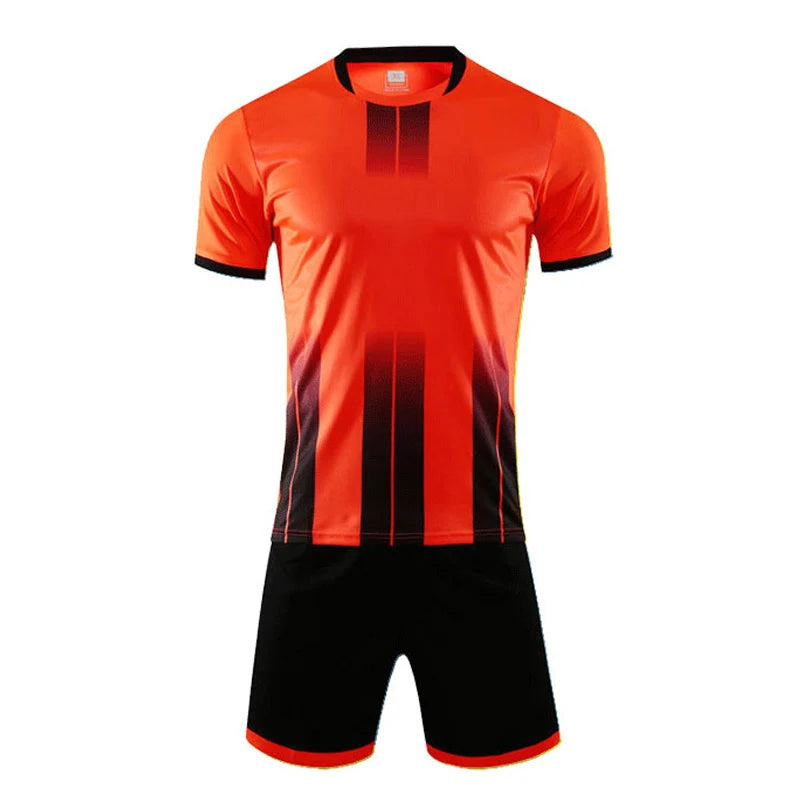 Unisex Polyester Spandex Soccer Jersey And Shorts Set
