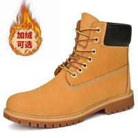 Mens Walking Shoes Fashion Outdoor Sports Leisure High Top BootsBoots Men High Top Boots High Quality Women Leather Shoes - Buy online at  Vibe In Cart.