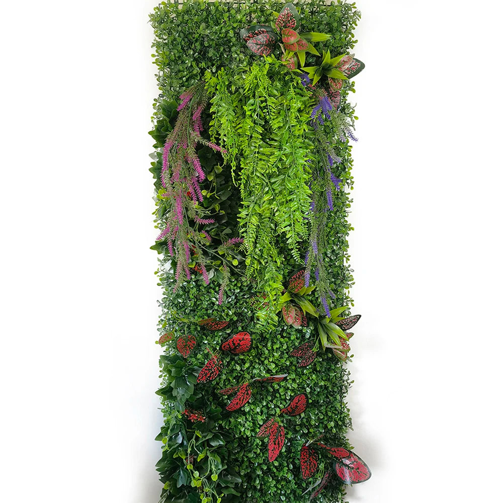 40X120CM Artificial Plant Wall Decoration Simulation Chlorophytum Comosum Grass Decoration Garden Fence Wedding Hotel Decoration - Buy online at  Vibe In Cart.