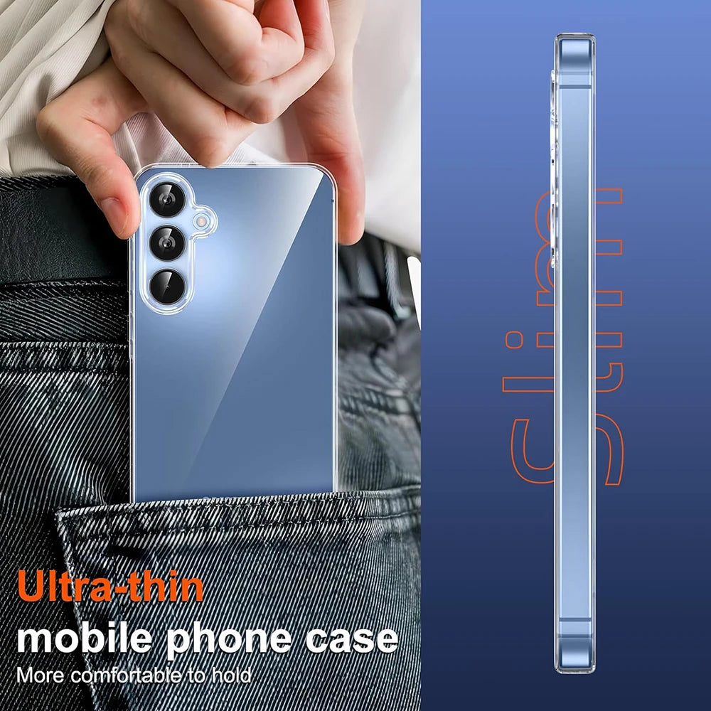 Ultra Thin Shockproof Washable Anti-Fingerprint Silicone Soft Case
