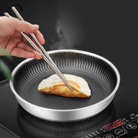 Reusable Frying Pan Nonstick Wok Pan Steak Cooking Pot Skillet Saucepan Induction Single Sided Honeycomb Skillet Cookware - Buy online at  Vibe In Cart.