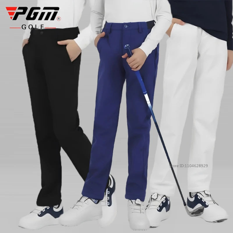 PGM Golf Pants Children's Clothing Boys Autumn Winter Warm Thick Fleece Golf Trousers Youth Kids Sports Sweatpant S-XL - Buy online at  Vibe In Cart.