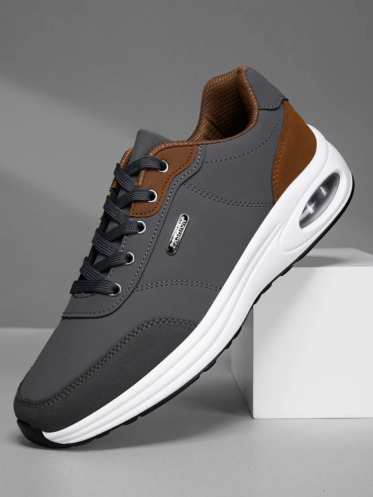 Men's Casual Sports Shoes Waterproof Walking Sports Shoes Casual Men's Leather Sports Shoes Non-slip Shoes Men's Tennis Shoes - Buy online at  Vibe In Cart.