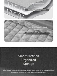 Unisex Zipper Canvas Laptop Briefcase for 13.3-17 Inch Laptops