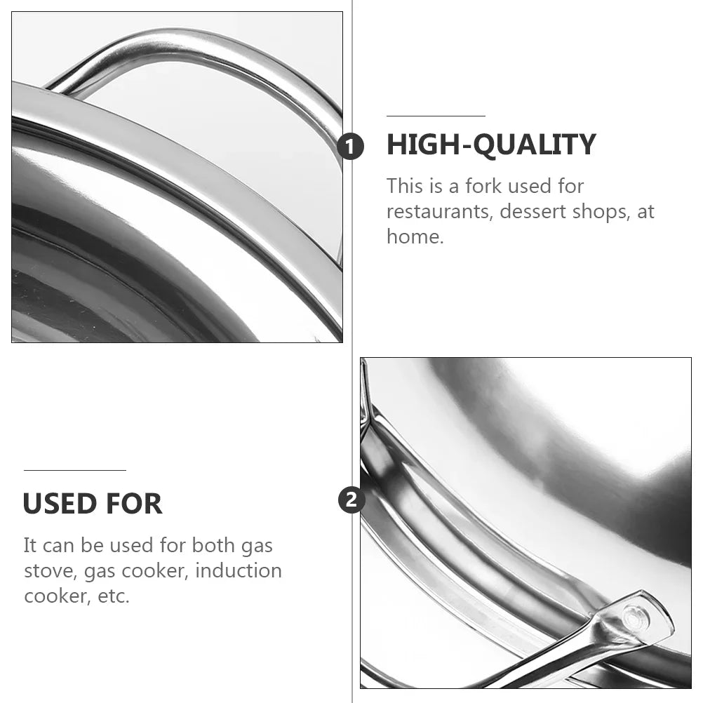 Pot Hot Shabu Divider Stainless Steel Cooking Cooker Induction Hotpot Divided Kitchen Cookware Flavor Pan Two Chinese Soup Dual - Buy online at  Vibe In Cart.