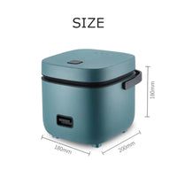 Mini Rice Cooker Automatic Household Kitchen Electric Cooking machine 1-2 People Food Warmer Steamer 1.2L Small Rice Cooker - Buy online at  Vibe In Cart.