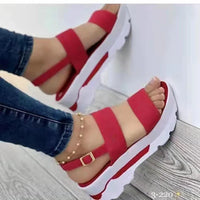 Women's Wedges Sandals  Summer New Woman Low Platform Shoes Sandals Heeled Fashion Shoes Female Footwear Wedges Shoes - Buy online at  Vibe In Cart.