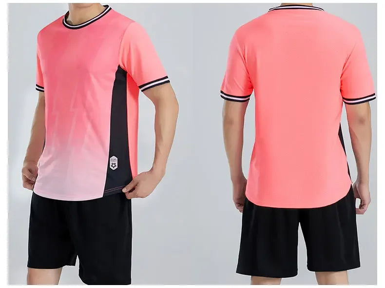 Adult Personalize Football Jerseys Soccer Uniform MAN Women Team Training Quick-Drying Sportswear Futsal Tracksuit Outfit - Buy online at  Vibe In Cart.