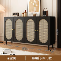 Modern Wooden Vertical Shoe Cabinet with Adjustable Shelves