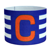 Adjustable Stripe Football Captain's Armband in Polyester for Kids and Adults