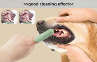 Dog Toothbrush, 360° Cleaning Finger Toothbrush for Dogs, Food Grade Silicone Dog Finger Toothbrush for Dogs & Cats Dental Care - Buy online at  Vibe In Cart.