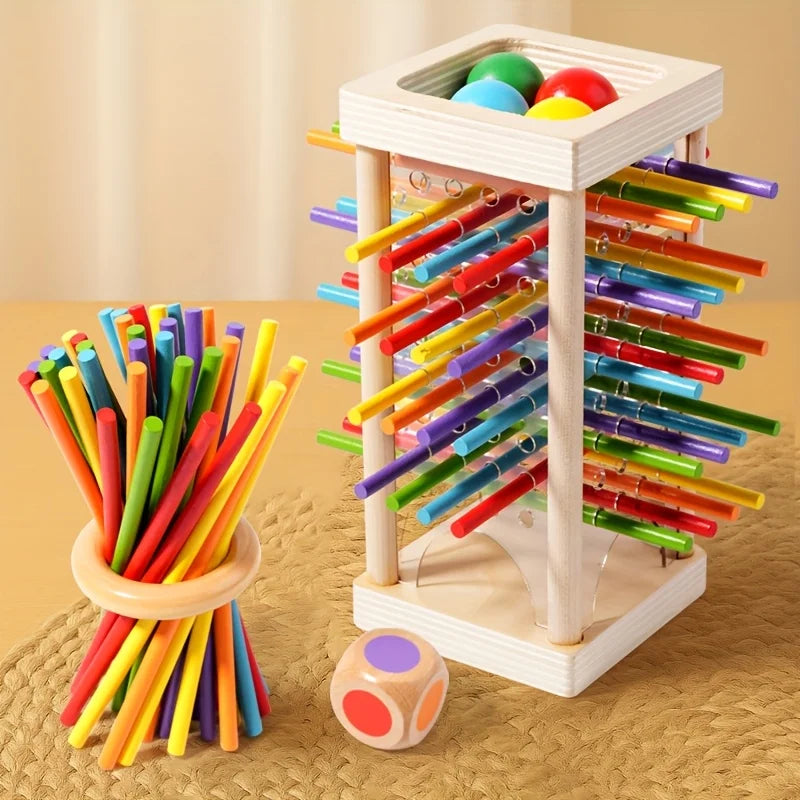 Wooden stick games, wooden interactive educational toys, parent-child games, exercise logical thinking ability. - Buy online at  Vibe In Cart.