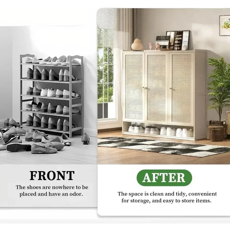 Home Shoe Cabinet Large Capacity Shoe Rack Breathable Storage Cabinet Moisture-proof Shoe Cabinet Simple Dust-proof Shoe Cabinet - Buy online at  Vibe In Cart.