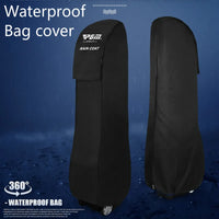 Golf Bag Waterproof Rain Cover with Dust and Sun Protection, 128cm Height