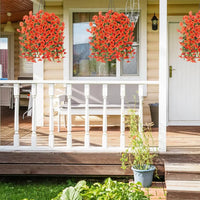 Artificial Flower New Artificial Hanging Flowers and Plants Easter Decoration 2025 UV-resistant and Realistic Room Decor Wedding - Buy online at  Vibe In Cart.