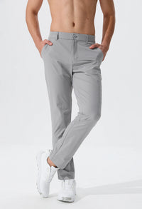 Men's Casual Golf Pants, Stretch Slim Straight Lightweight Quality Business Pants Golf Sports Trousers 30-34 Inseam Length - Buy online at  Vibe In Cart.