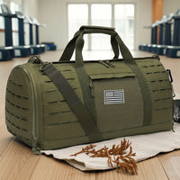 40L Polyester Soft Foldable Travel Duffel Bag for Men