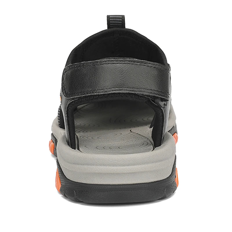 Men's Waterproof Sports Sandals for Hiking and Beach Open Toe Adjustable