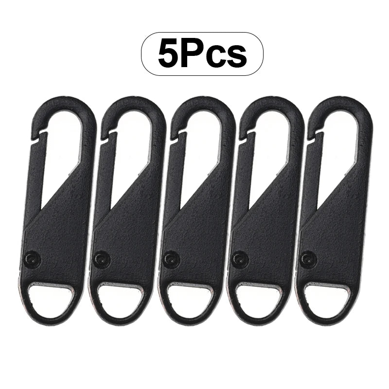 5 Piece Metal Zipper Slider and Puller Repair Kit