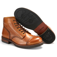 2024 Luxury Classy Handmade Precision Stitch Wear-Resistant Casual Boots Men Genuine Leather Shoes Combat Boots - Buy online at  Vibe In Cart.