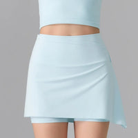 Women's 2-in-1 Anti-Sheer Sports Skort – Running Workout Tennis Badminton Pilates Yoga Shorts Skirt for Spring Summer Activewear - Buy online at  Vibe In Cart.