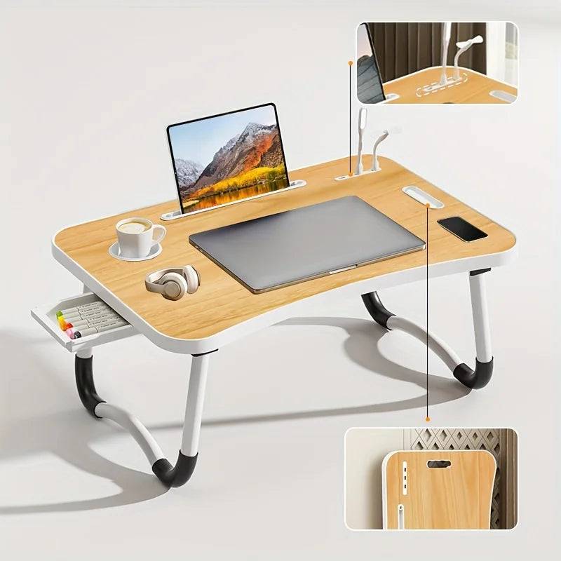 Ultra Large Portable Laptop Bed Table Foldable Desk, Computer Desk computer desk  desk table  furniture  laptop standing desk - Buy online at  Vibe In Cart.