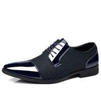 Men's Elastic Band Oxfords With PVC Insole And Rubber Outsole