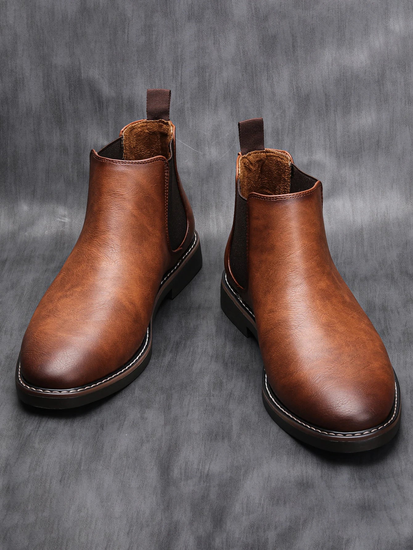 40~46 Men Chelsea Boots Brand Retro Comfortable Fashion Men Boots - Buy online at  Vibe In Cart.