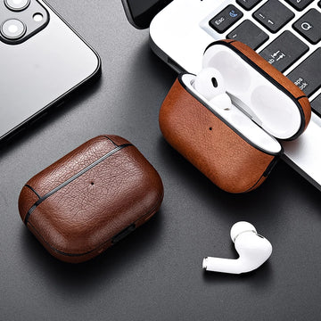 Leather Protective Case for Wireless In-Ear Earphones