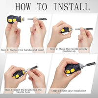 Golf Clubs Head Hosel Brush Golf Club Brush Wire Brush Cleaning Polishing Tool Electric Drill Wire Brush For Iron And Wood - Buy online at  Vibe In Cart.